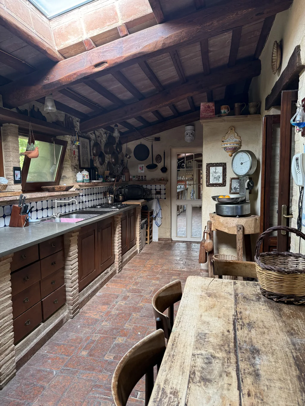The Casale’s kitchen