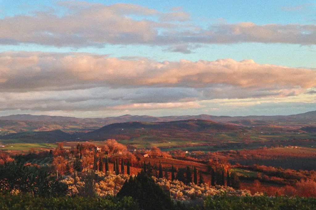 Tramonto sulla Maremma
